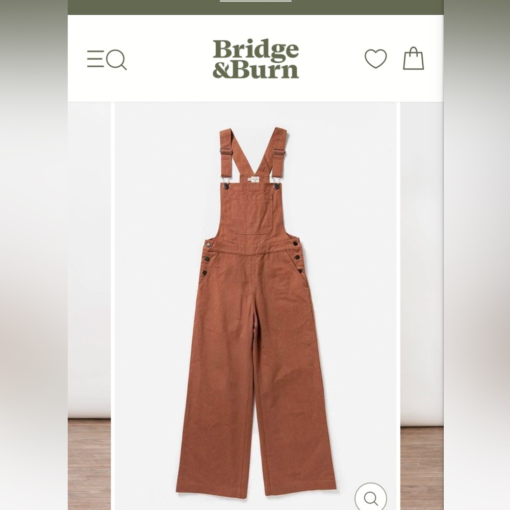 Bridge & Burn Women's Brown Jumpsuit
